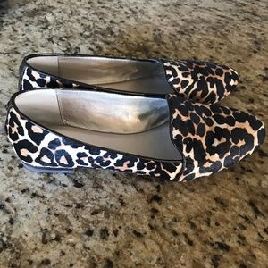 Coach Cambridge Leopard Print Calf Hair Loafers